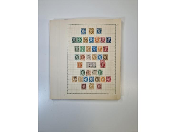 1851/1970 (ca.), mint never hinged/unused and mostly used collection, including some German States with covers, German Empire