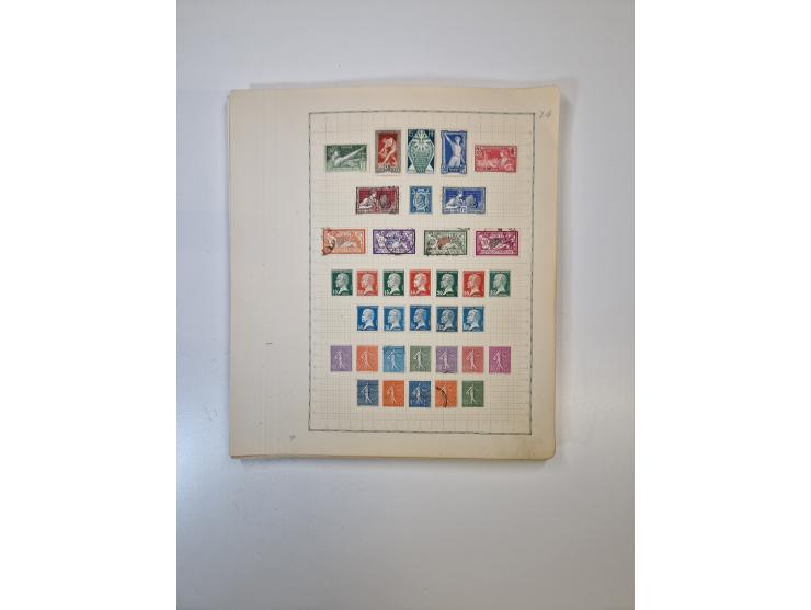 1851/1970 (ca.), mint never hinged/unused and mostly used collection, including some German States with covers, German Empire