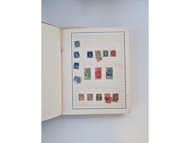 1851/1970 (ca.), mint never hinged/unused and mostly used collection, including some German States with covers, German Empire