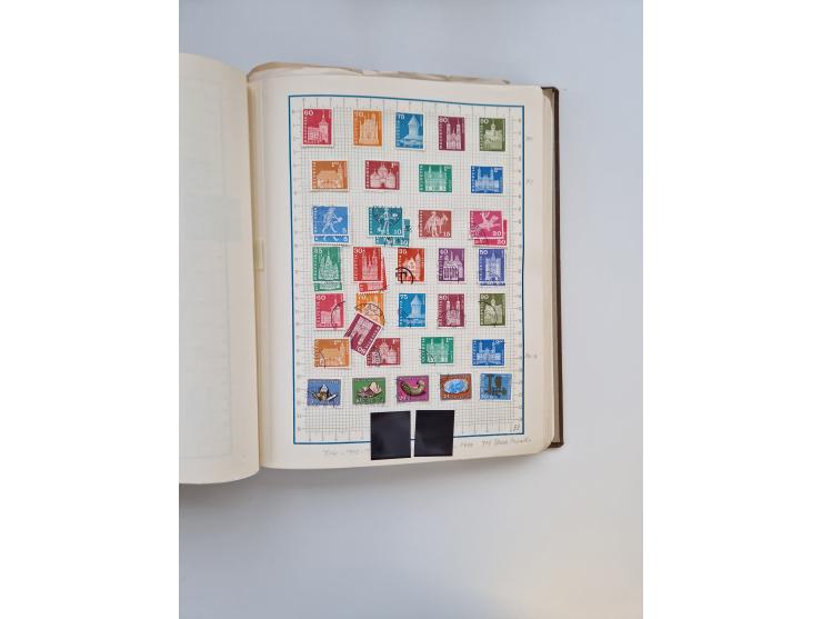 1851/1970 (ca.), mint never hinged/unused and mostly used collection, including some German States with covers, German Empire