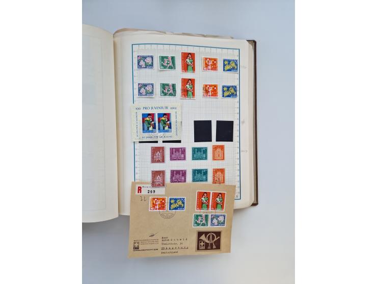 1851/1970 (ca.), mint never hinged/unused and mostly used collection, including some German States with covers, German Empire