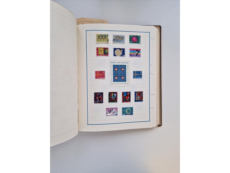 1851/1970 (ca.), mint never hinged/unused and mostly used collection, including some German States with covers, German Empire