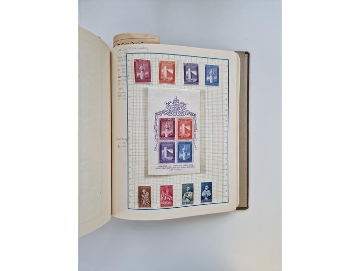 1851/1970 (ca.), mint never hinged/unused and mostly used collection, including some German States with covers, German Empire