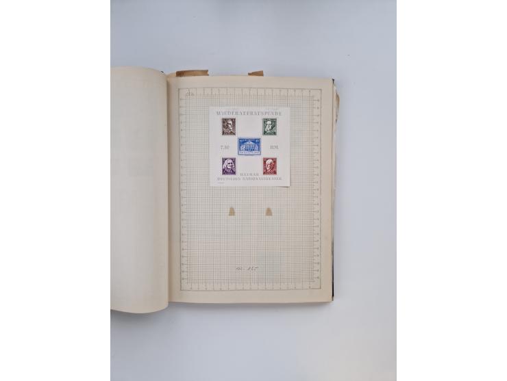 1851/1970 (ca.), mint never hinged/unused and mostly used collection, including some German States with covers, German Empire