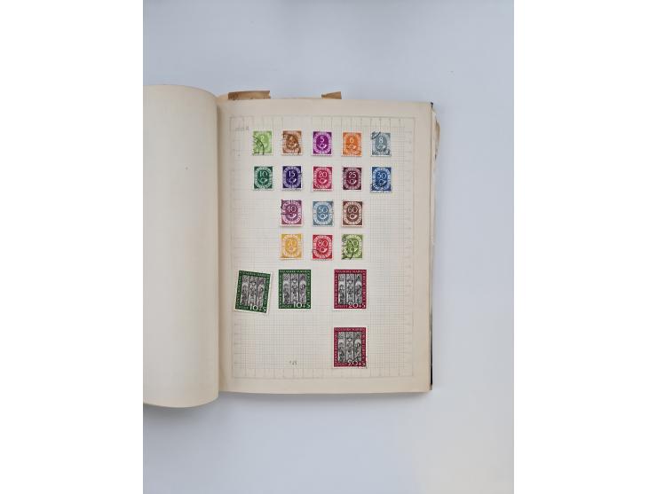 1851/1970 (ca.), mint never hinged/unused and mostly used collection, including some German States with covers, German Empire