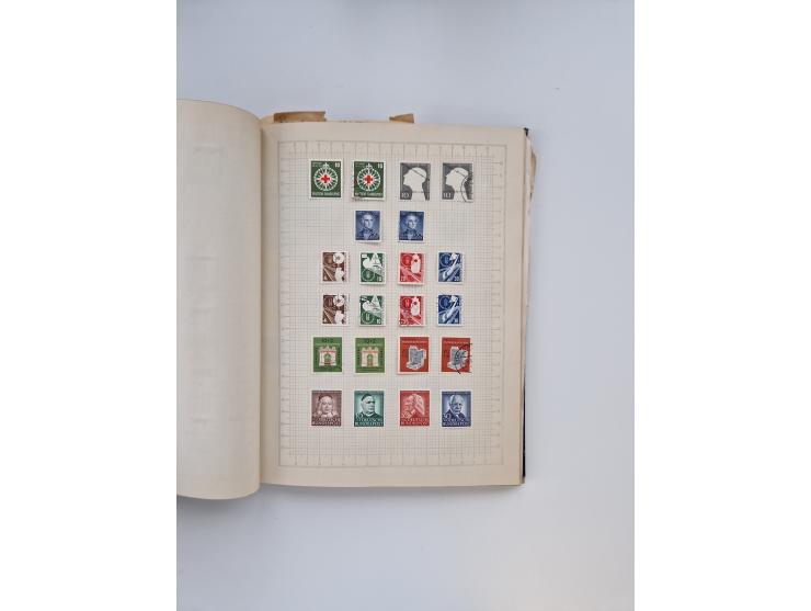 1851/1970 (ca.), mint never hinged/unused and mostly used collection, including some German States with covers, German Empire