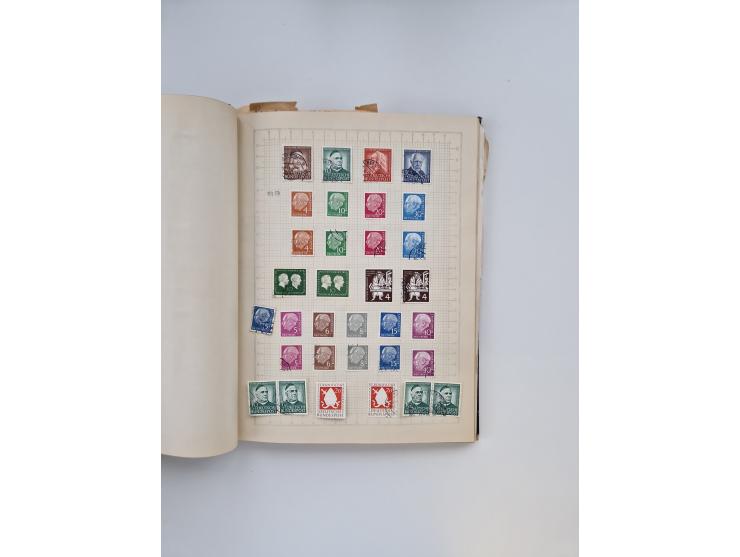 1851/1970 (ca.), mint never hinged/unused and mostly used collection, including some German States with covers, German Empire