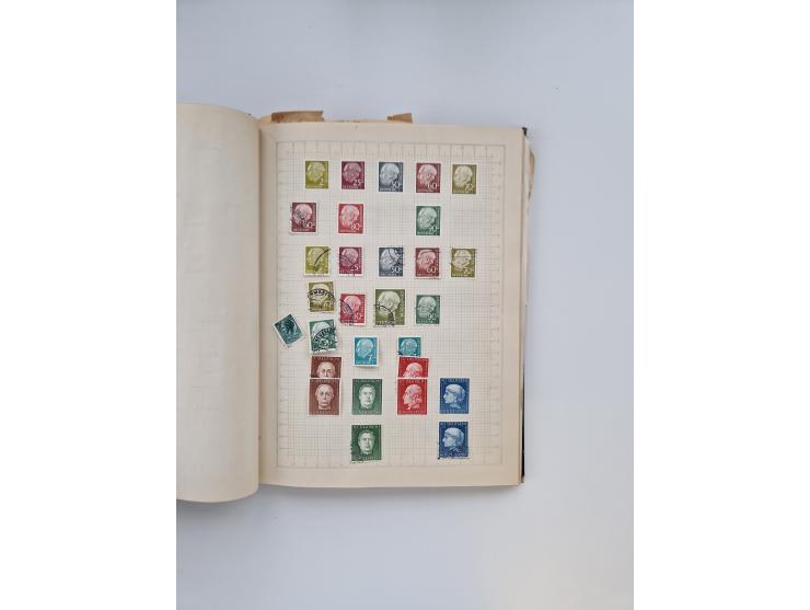 1851/1970 (ca.), mint never hinged/unused and mostly used collection, including some German States with covers, German Empire