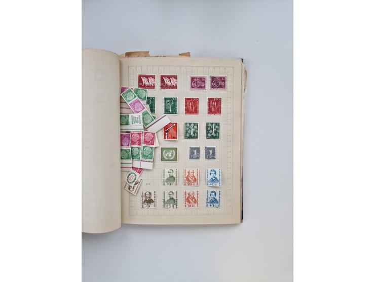 1851/1970 (ca.), mint never hinged/unused and mostly used collection, including some German States with covers, German Empire