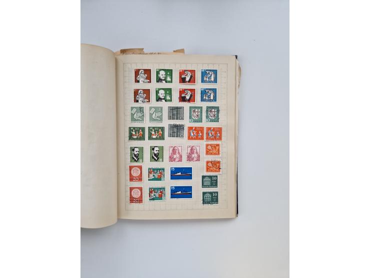 1851/1970 (ca.), mint never hinged/unused and mostly used collection, including some German States with covers, German Empire