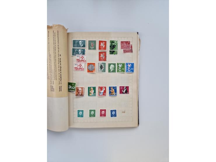 1851/1970 (ca.), mint never hinged/unused and mostly used collection, including some German States with covers, German Empire