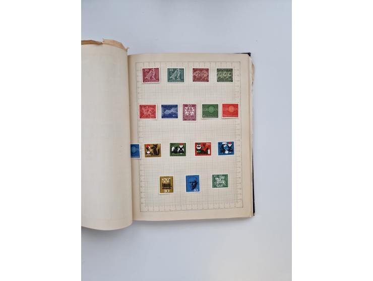 1851/1970 (ca.), mint never hinged/unused and mostly used collection, including some German States with covers, German Empire