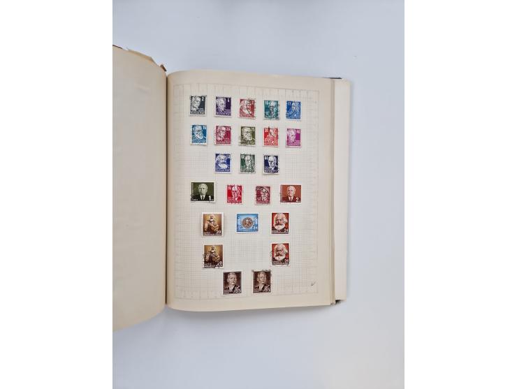 1851/1970 (ca.), mint never hinged/unused and mostly used collection, including some German States with covers, German Empire