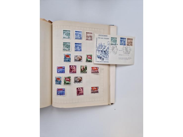 1851/1970 (ca.), mint never hinged/unused and mostly used collection, including some German States with covers, German Empire