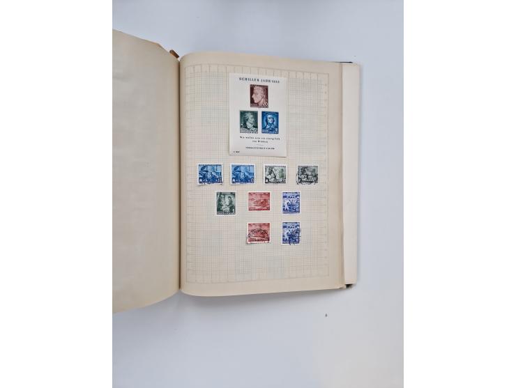 1851/1970 (ca.), mint never hinged/unused and mostly used collection, including some German States with covers, German Empire