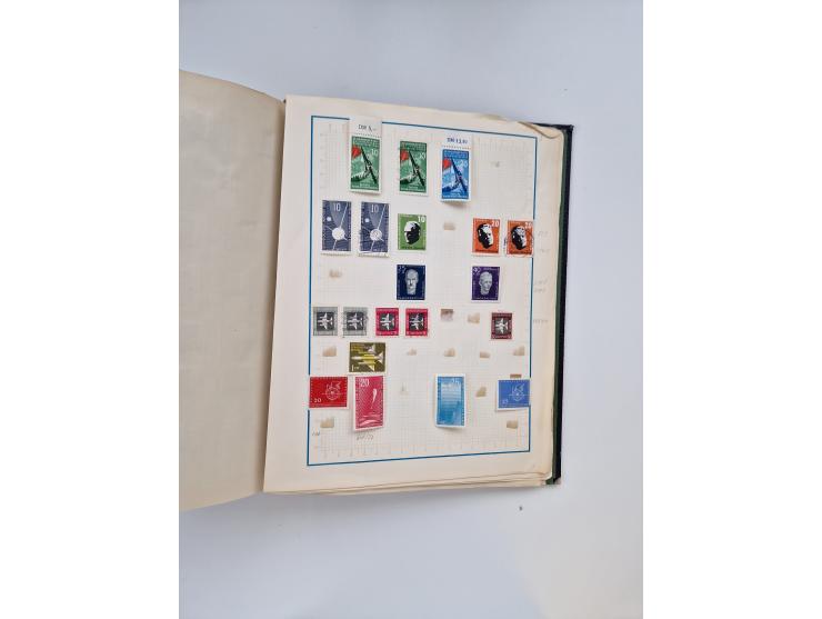 1851/1970 (ca.), mint never hinged/unused and mostly used collection, including some German States with covers, German Empire