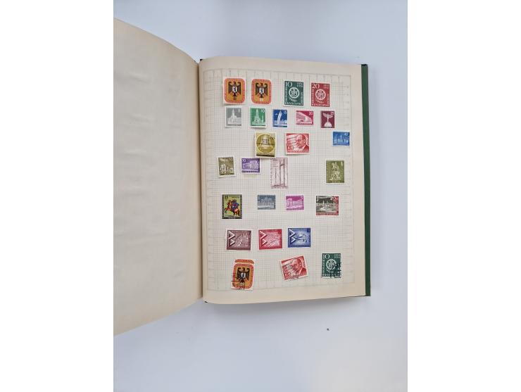 1851/1970 (ca.), mint never hinged/unused and mostly used collection, including some German States with covers, German Empire