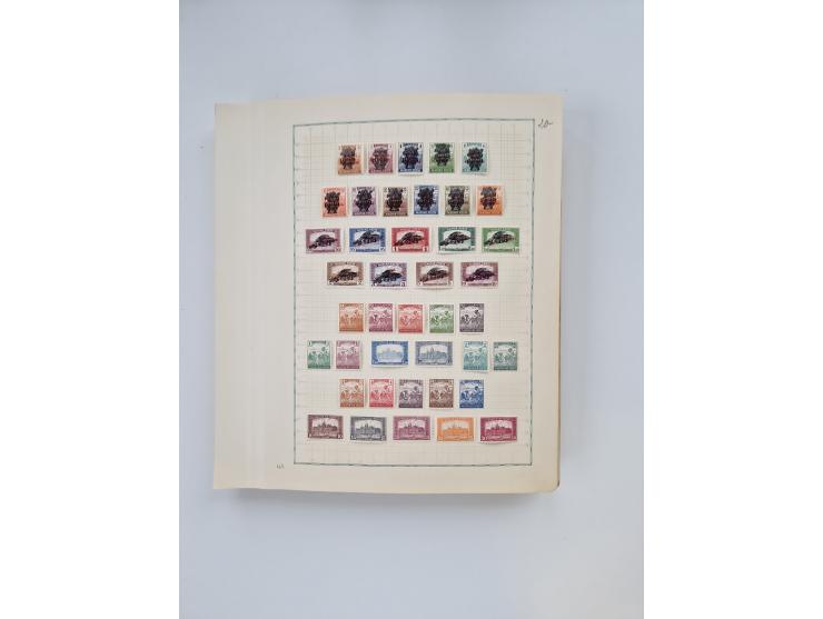 1851/1970 (ca.), mint never hinged/unused and mostly used collection, including some German States with covers, German Empire