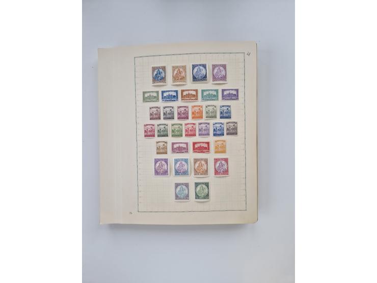 1851/1970 (ca.), mint never hinged/unused and mostly used collection, including some German States with covers, German Empire