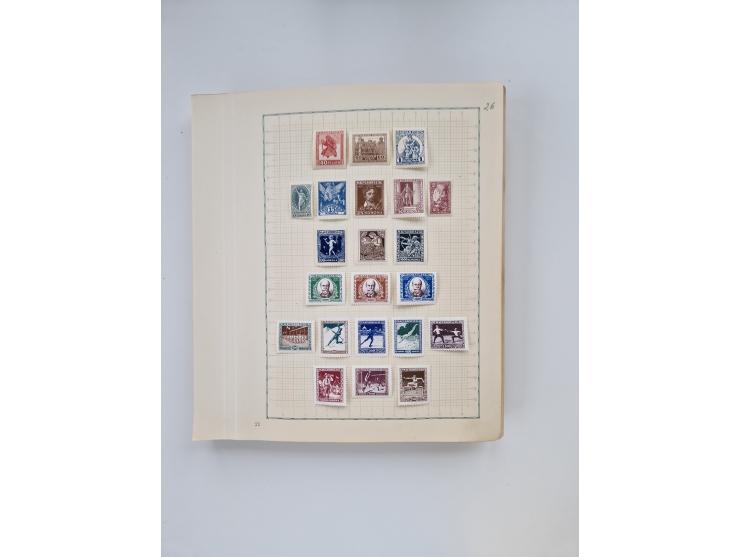 1851/1970 (ca.), mint never hinged/unused and mostly used collection, including some German States with covers, German Empire