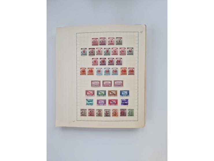 1851/1970 (ca.), mint never hinged/unused and mostly used collection, including some German States with covers, German Empire