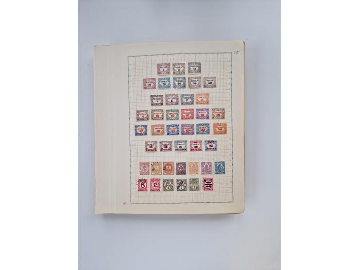 1851/1970 (ca.), mint never hinged/unused and mostly used collection, including some German States with covers, German Empire