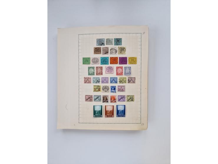 1851/1970 (ca.), mint never hinged/unused and mostly used collection, including some German States with covers, German Empire