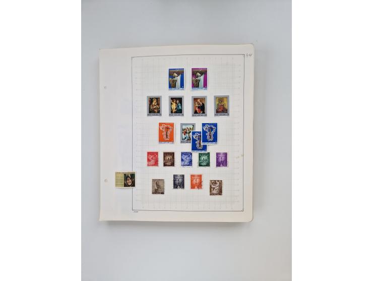 1851/1970 (ca.), mint never hinged/unused and mostly used collection, including some German States with covers, German Empire