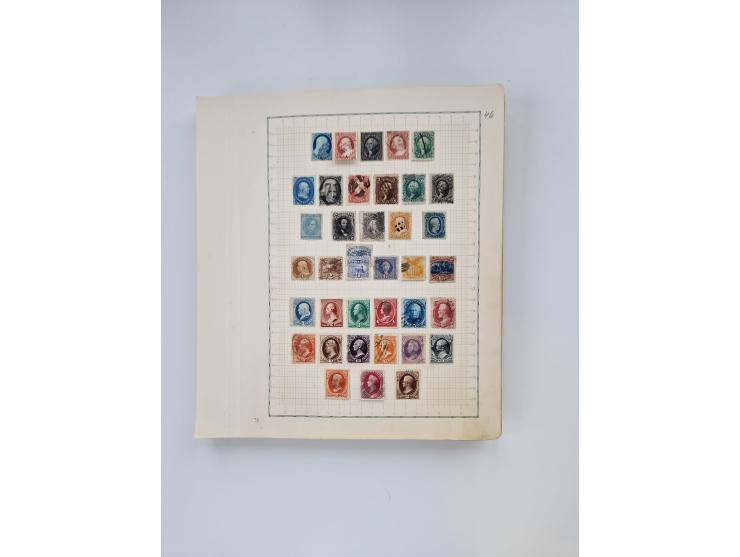 1851/1970 (ca.), mint never hinged/unused and mostly used collection, including some German States with covers, German Empire