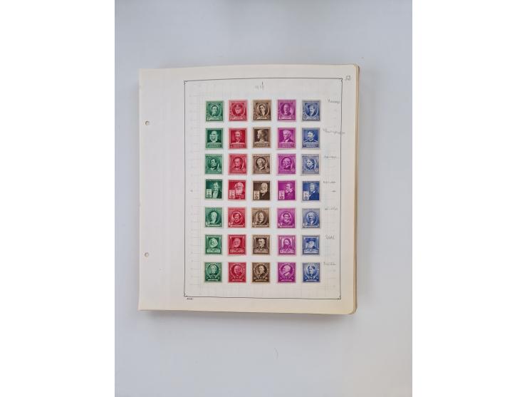 1851/1970 (ca.), mint never hinged/unused and mostly used collection, including some German States with covers, German Empire