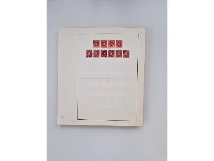 1851/1970 (ca.), mint never hinged/unused and mostly used collection, including some German States with covers, German Empire