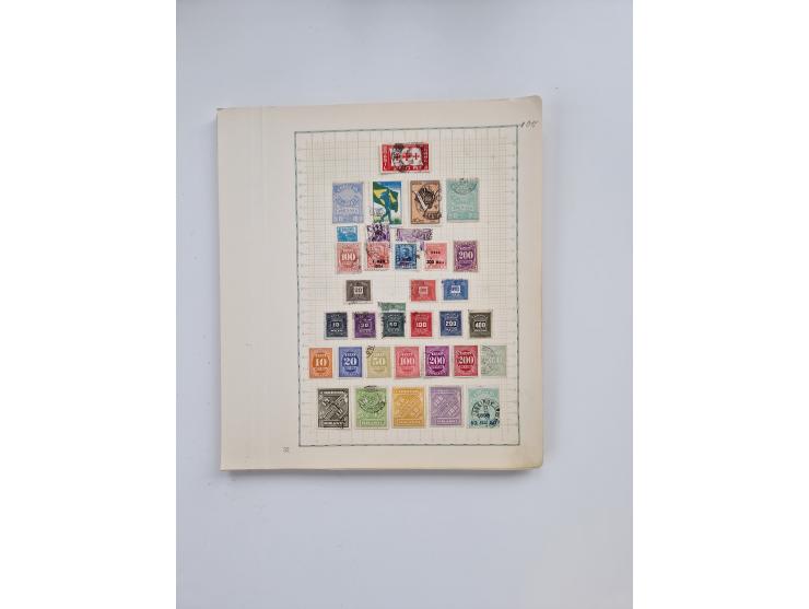 1851/1970 (ca.), mint never hinged/unused and mostly used collection, including some German States with covers, German Empire