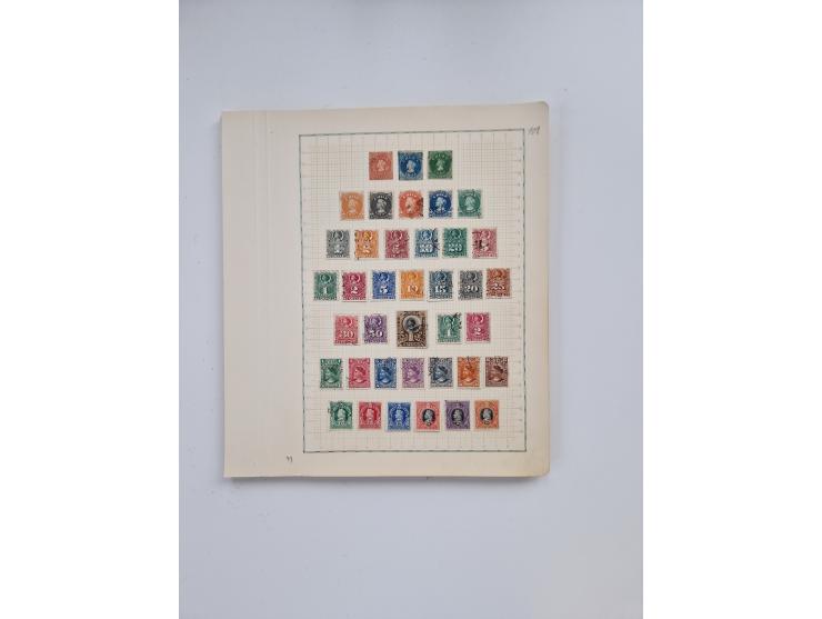 1851/1970 (ca.), mint never hinged/unused and mostly used collection, including some German States with covers, German Empire