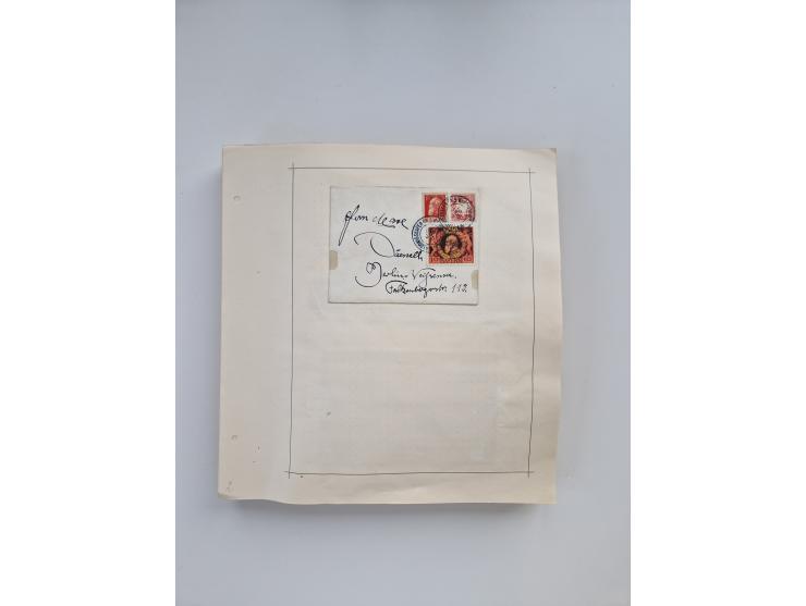 1851/1970 (ca.), mint never hinged/unused and mostly used collection, including some German States with covers, German Empire