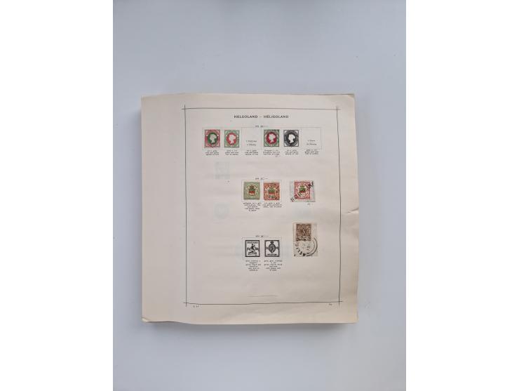 1851/1970 (ca.), mint never hinged/unused and mostly used collection, including some German States with covers, German Empire