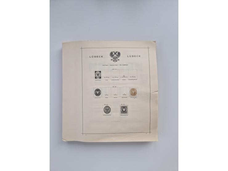 1851/1970 (ca.), mint never hinged/unused and mostly used collection, including some German States with covers, German Empire