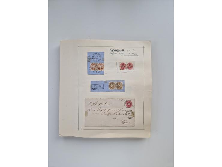 1851/1970 (ca.), mint never hinged/unused and mostly used collection, including some German States with covers, German Empire