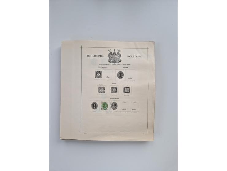 1851/1970 (ca.), mint never hinged/unused and mostly used collection, including some German States with covers, German Empire