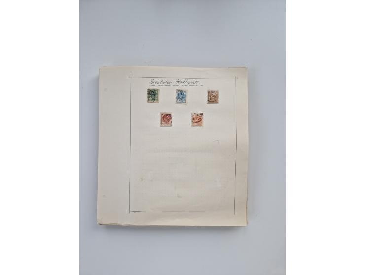 1851/1970 (ca.), mint never hinged/unused and mostly used collection, including some German States with covers, German Empire