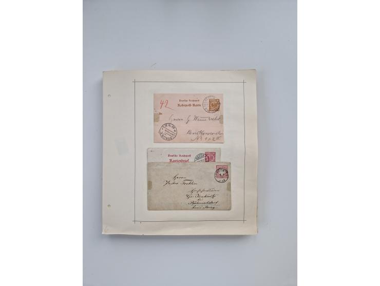 1851/1970 (ca.), mint never hinged/unused and mostly used collection, including some German States with covers, German Empire