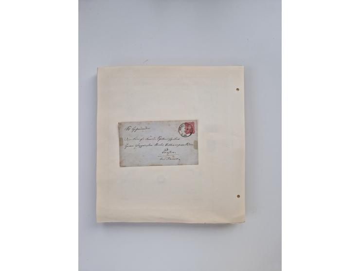 1851/1970 (ca.), mint never hinged/unused and mostly used collection, including some German States with covers, German Empire