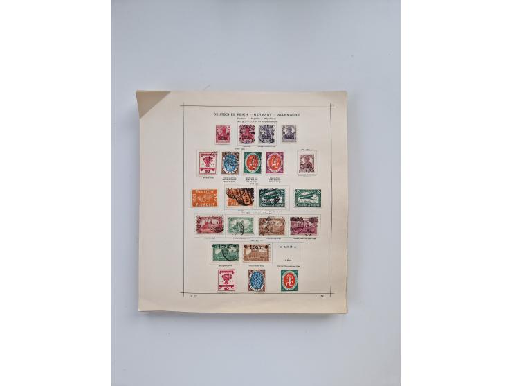 1851/1970 (ca.), mint never hinged/unused and mostly used collection, including some German States with covers, German Empire