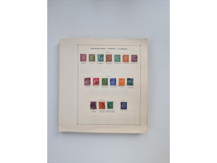 1851/1970 (ca.), mint never hinged/unused and mostly used collection, including some German States with covers, German Empire