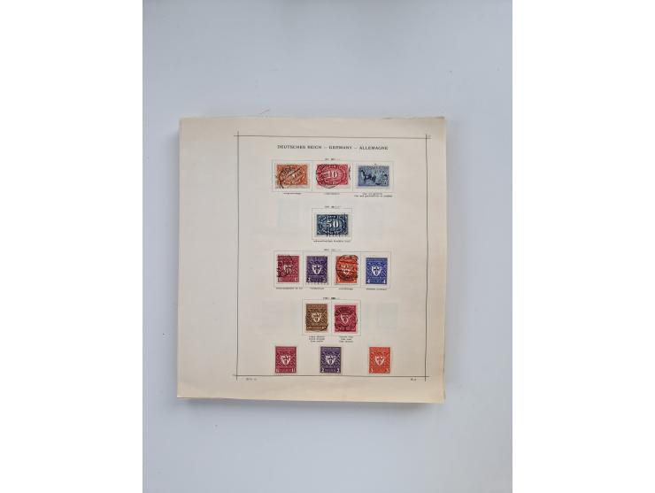 1851/1970 (ca.), mint never hinged/unused and mostly used collection, including some German States with covers, German Empire