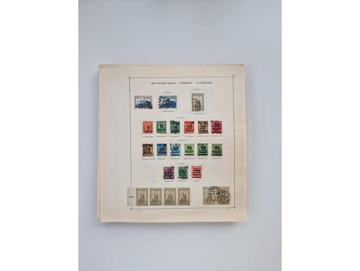 1851/1970 (ca.), mint never hinged/unused and mostly used collection, including some German States with covers, German Empire