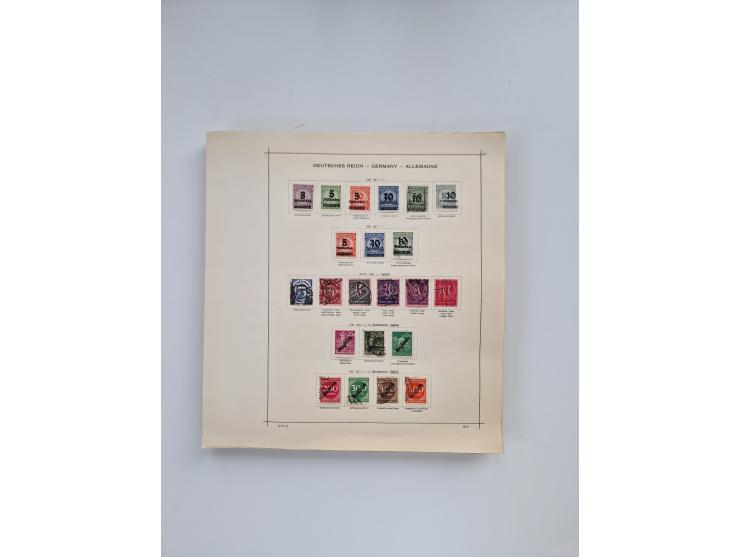 1851/1970 (ca.), mint never hinged/unused and mostly used collection, including some German States with covers, German Empire