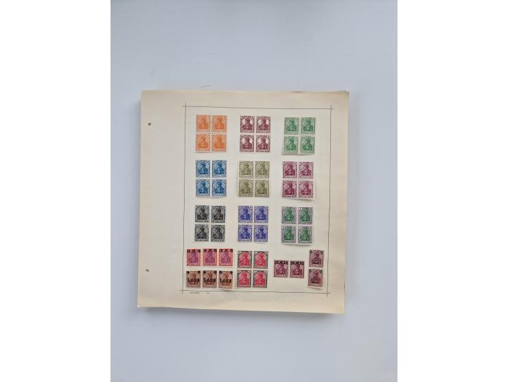 1851/1970 (ca.), mint never hinged/unused and mostly used collection, including some German States with covers, German Empire