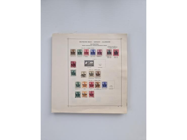 1851/1970 (ca.), mint never hinged/unused and mostly used collection, including some German States with covers, German Empire