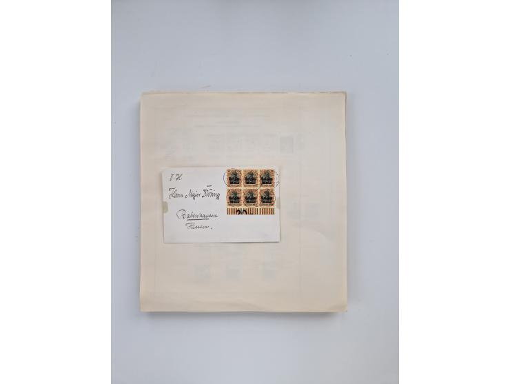 1851/1970 (ca.), mint never hinged/unused and mostly used collection, including some German States with covers, German Empire