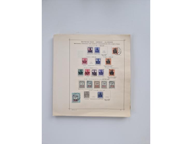 1851/1970 (ca.), mint never hinged/unused and mostly used collection, including some German States with covers, German Empire